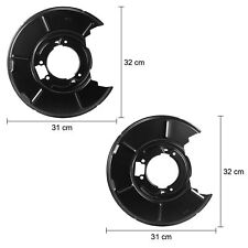 2x Bremsankerblech Abdeckblech