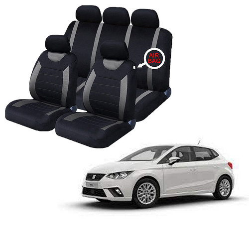 Für seat ibiza schwarz grau - für,