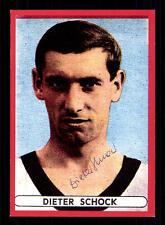 Dieter Schock Autogrammkarte Borussia Neunkirchen Spieler 60er Jahre Original Si