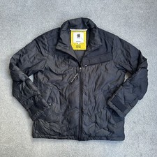 G-STAR RAW Herren Daunen Jacke Gr. L Daunenjacke Übergangsjacke 4105 Schwarz