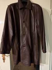 Herren Lederkurzmantel