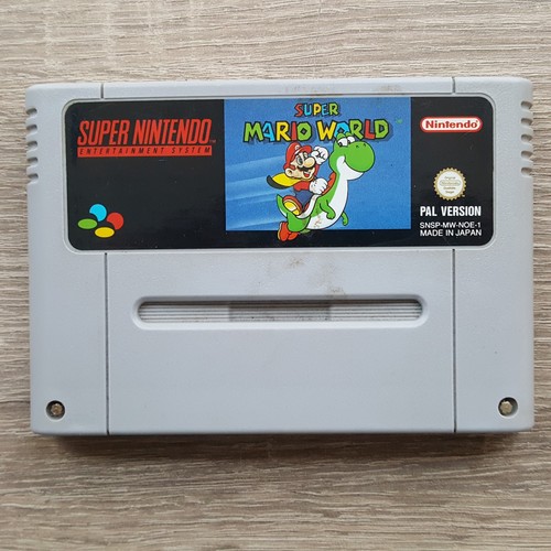 Snes super mario world - snes,