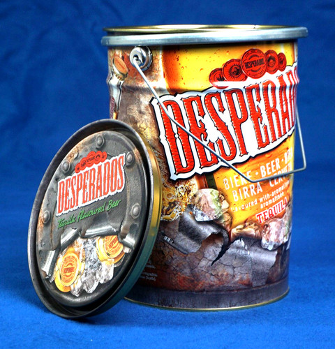Desperados blech eimer 28 - blech-eimer,