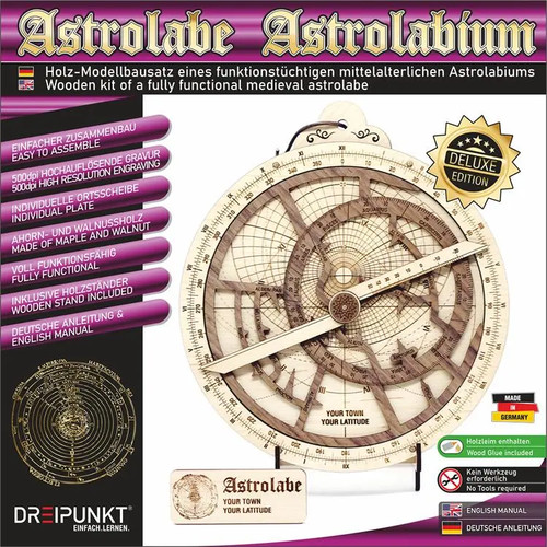 Bausatz astrolabium deluxe - astrolabium,