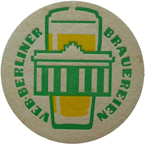 Alter ddr bierdeckel veb - bierdeckel,