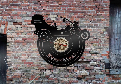 Wanduhr uhr trike chopper - trike,