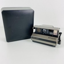 Polaroid Image System Sofortbildkamera Graphitgrau mit Original Case Ungetestet