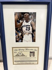Michael jordan signiertes - jordan, bild