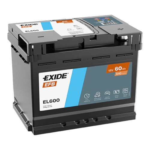 Exide el600 efb autobatterie - el600,