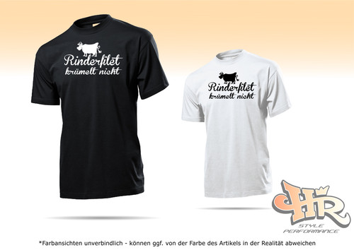 Fun shirt rinderfilet krümelt - fun,