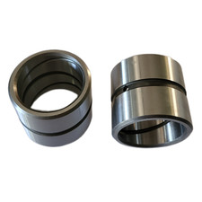 Stahlgleitlager Stahlbuchse mit Schmiernut und Bohrung AIS Ø30x40x25 - 70x85x70