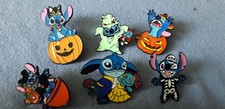 6 Stück Stitch Halloween Cartoon Pin Brosche Anstecker  NEU