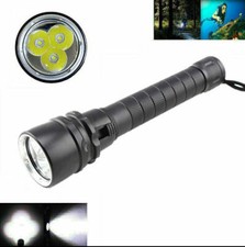 Superhelle LED Tauchlampe Taschenlampe Scuba Diving Unterwasser 80M wasserdichte