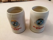 2x Original St. Georgen Bräu Buttenheim Brauerei Bier Krug Stein 0,25 WIE NEU