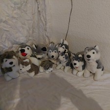 Stofftier Husky 
