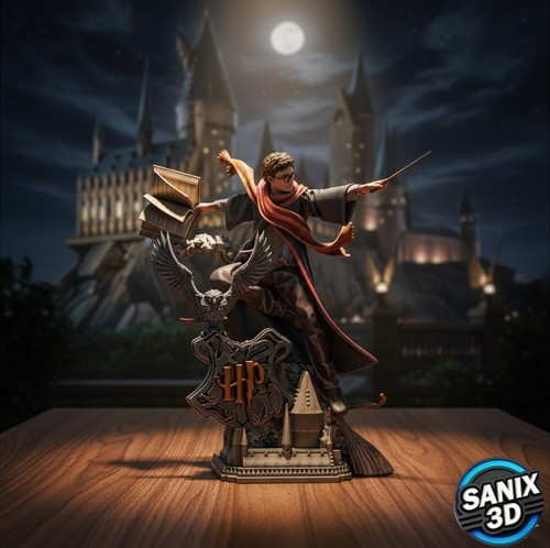 Harry potter 3d - harry, resin