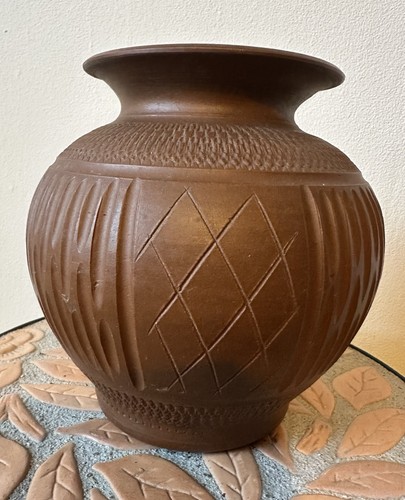 Mediterrane blumenvase ton - mediterrane,