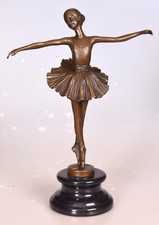 Bronzefigur Ballerina