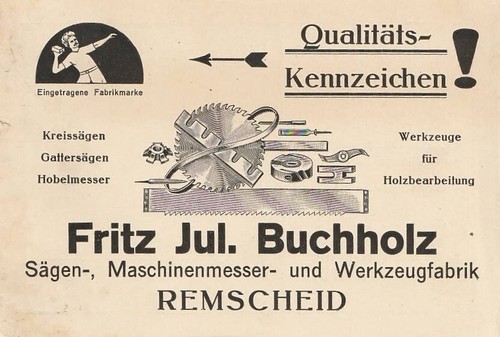 Remscheid firmen werbe - remscheid, werbe-ak