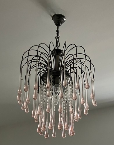 Deckenlampe 70er wasserfall - deckenlampe,