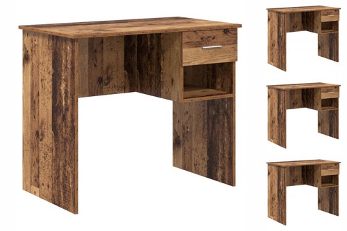 Schreibtisch mit stauraum - schreibtisch,