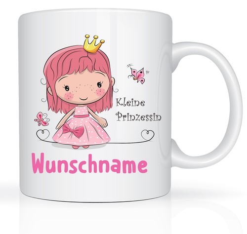 Prinzessin tasse motiv - prinzessin, mit