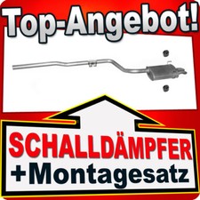Endschalldämpfer für ROVER 75 TOURER 2.0 CDT CDTi 116/131 PS 2001-2006 Auspuff