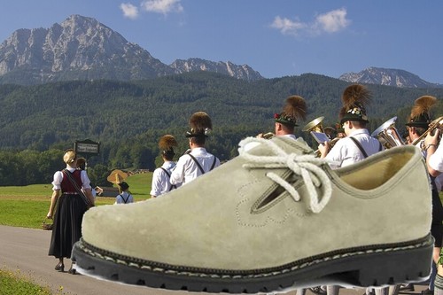 Trachtenschuhe lederschuh - trachtenschuhe,