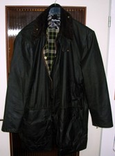 BARBOUR Border Jacket (= Windblocker) + BARBOUR Wachs