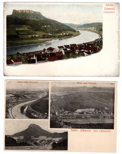 Lilienstein gohrisch - 2x, ak