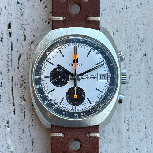 Tissot navigator panda dial - tissot,