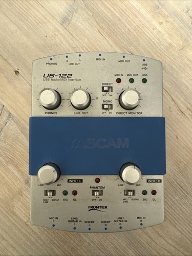 Tascam 122 usb audio midi - tascam, us-122