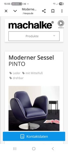 Drehsessel pinto von machalke - drehsessel,