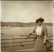 Porträt Einer Frau Auf Einem