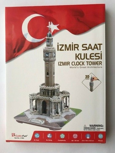Puzzle izmir saat - saat, kulesi