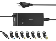 Hama Universal Notebook Netzteil USB 90W 12-22V +8 Adapter Laptop Ladegerät 456A