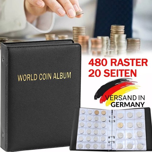 480 stück münzenalbum - 480,