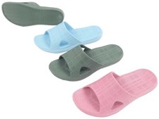 Damen Badelatschen Pantoletten Badeschuhe Badeschlappen slides / 182212