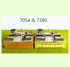 Märklin H0 7054 & 7390  "Bahnübergang" 2 Stück in OVP - M-Gleis - guter Zustand