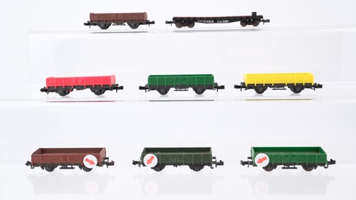 Minitrix konvolut flachwagen - n,