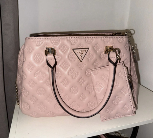 Guess damen henkeltasche rosa - guess,