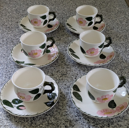 Villeroy boch wildrose 6 x - boch,
