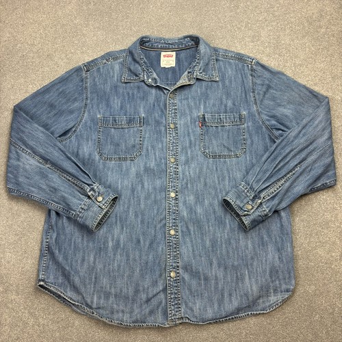 Levis jeanshemd erwachsene 2xl - jeanshemd,
