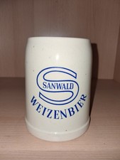 Bierkrug der Brauerei Sanwald Weizenbier 0,5l