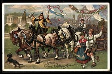 Ansichtskarte Oktoberfest