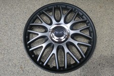 4 Alu-Design Radkappen 15 Zoll "Orden black matt" für Kia