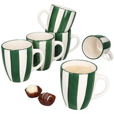 6x Wald grün Kaffeebecher