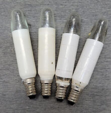 4 DDR GLÜWO Schaftkerzen Ersatzkerzen 14V/7W/E14 für 16er Lichterkette ALT 50er