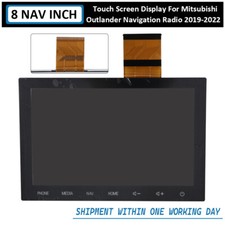 8" LCD NAV Touchscreen Display