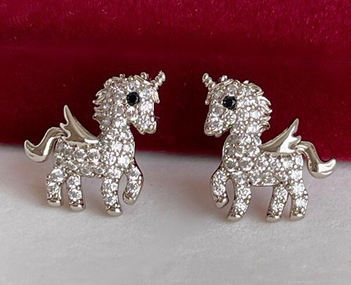 Einhorn ohrringe ohrstecker - einhorn,